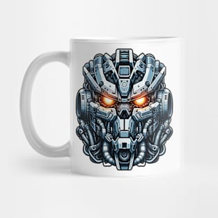 Biomech Skull S01 D93 Mug